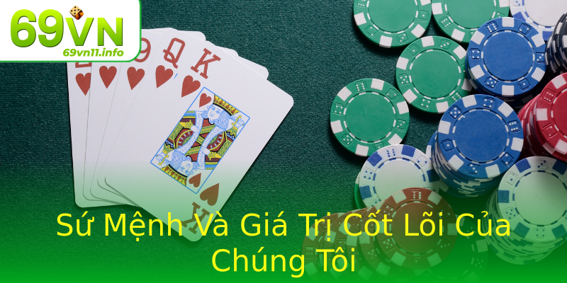 Sứ Mệnh Và Giá Trị Cốt Lõi Của Chúng Tôi Sứ Mệnh Và Giá Trị Cốt Lõi Của Chúng Tôi
