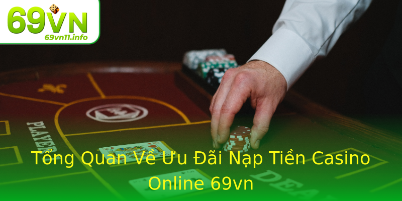 Tổng Quan Về Ưu Đãi Nạp Tiền Casino Online 69vn Tổng Quan Về Ưu Đãi Nạp Tiền Casino Online 69vn